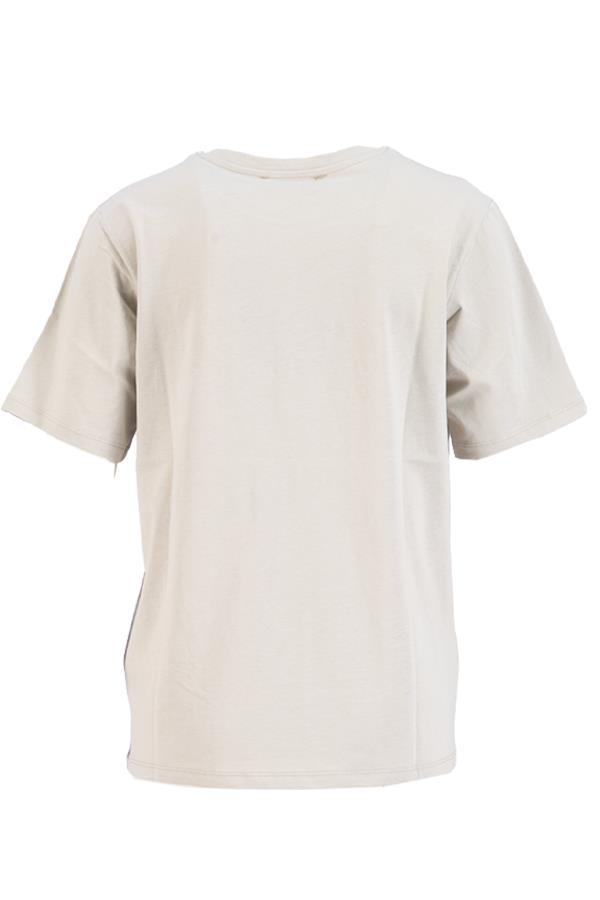 Taş Baskı Detaylı Bisiklet Yaka T-Shirt Kadın T-Shirt modelleri