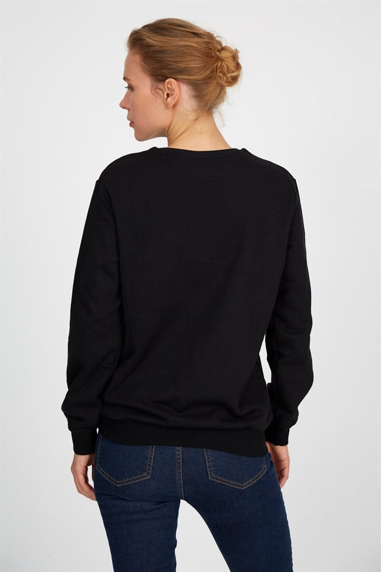 Siyah - Uzun Kol S-ShirtST050W7202501