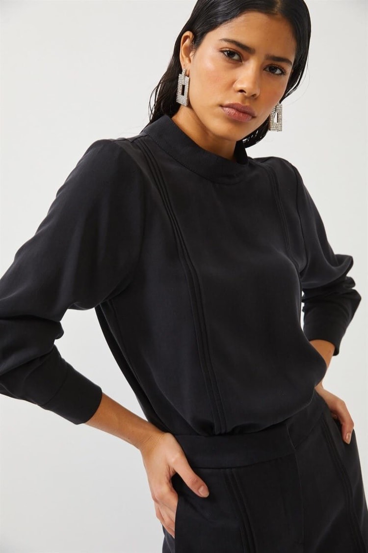 Siyah Bluz Pantolon TakımST060W20489002