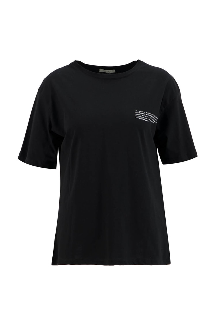 Siyah T-Shirt Jogger Eşofman TakımST060S60096001