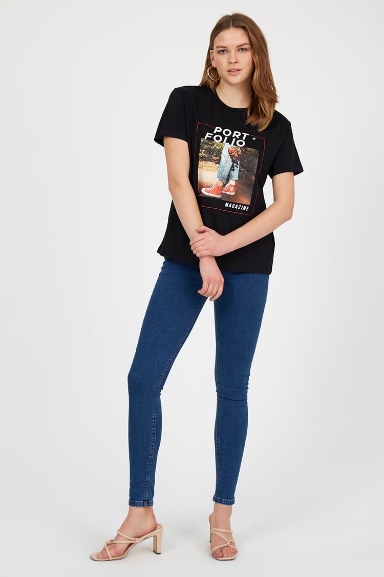 Siyah T-ShirtST050S7111301