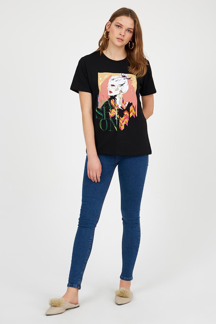 Siyah T-ShirtST050S7111501