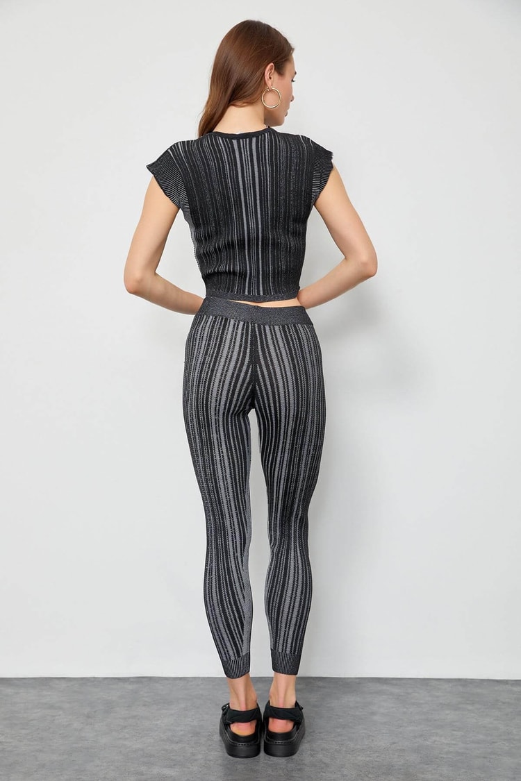 Siyah Triko Bluz Pantolon TakımST060S94097002