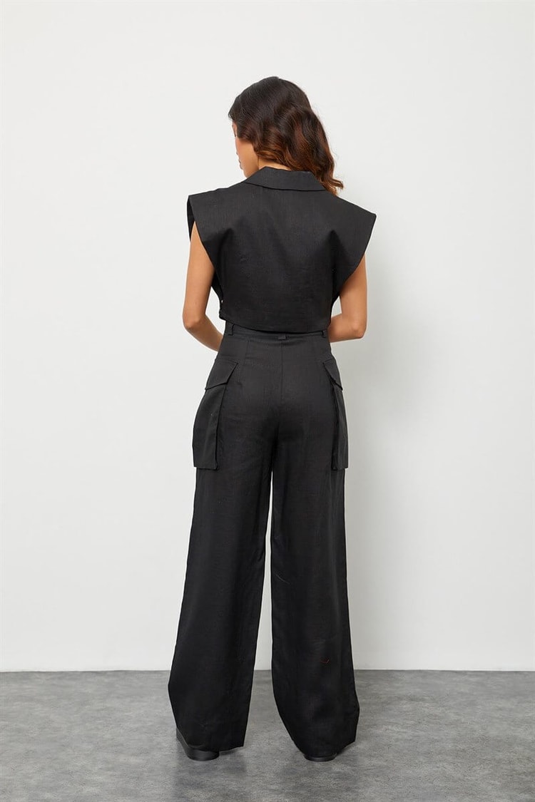 Siyah Yelek Pantolon TakımST060S60084001