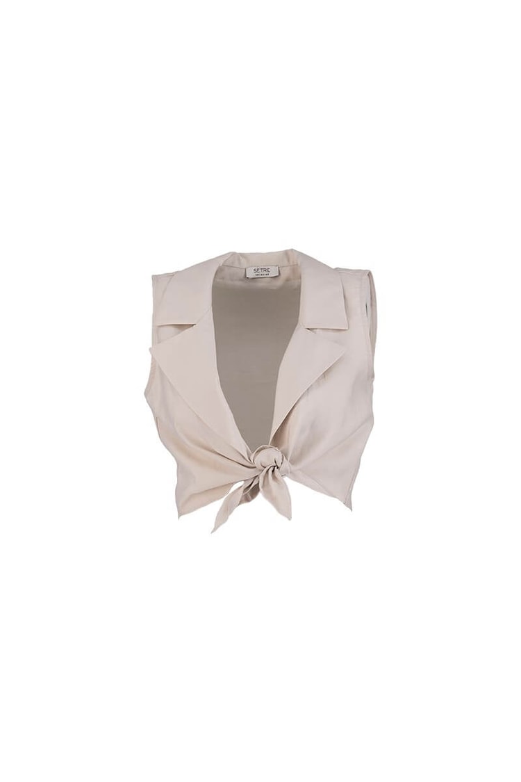 Taş Bağcıklı Crop BluzST060S30615001