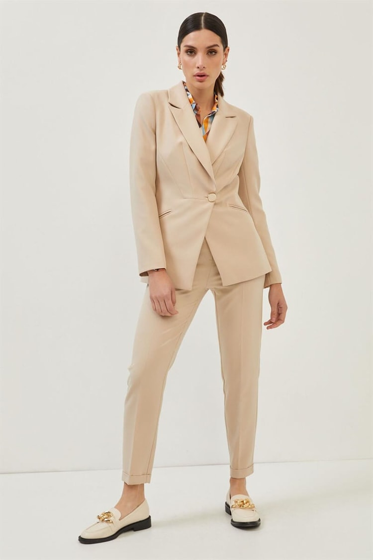 Taş Kruvaze Blazer Ceket Pantolon TakımST060S90370002