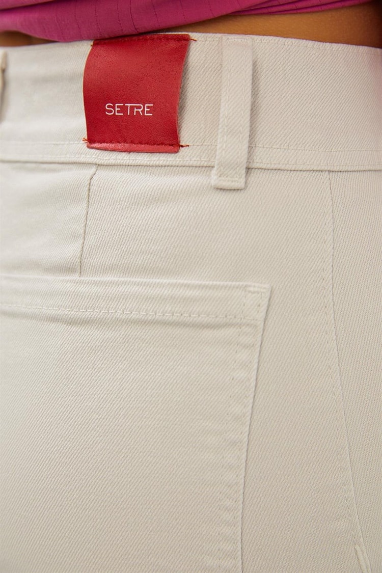 Taş Yüksek Bel Culotte JeanST060S31683003