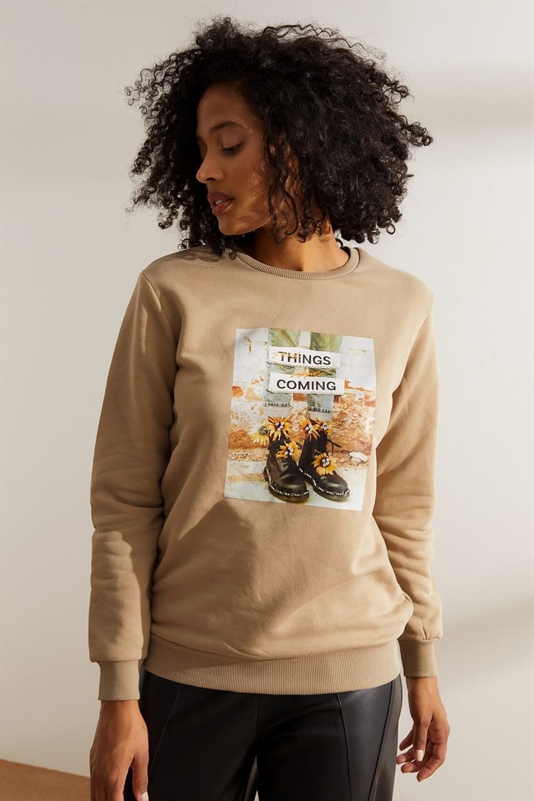Toprak Smile Uzun Kol SweatshirtST060W7207201