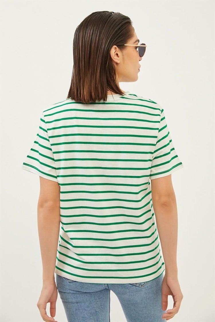 Yeşil 2YI2CTS0280 T-SHIRTST060S71277003