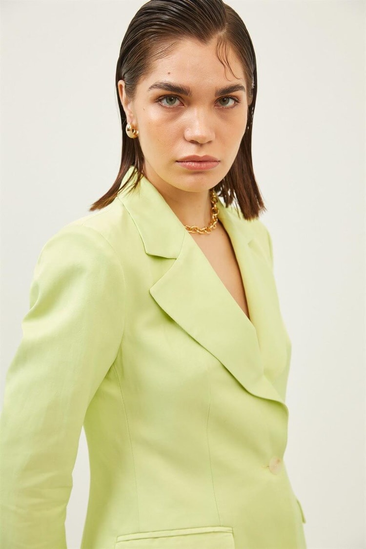 Yeşil Blazer Ceket Pantolon TakımST060S90300002