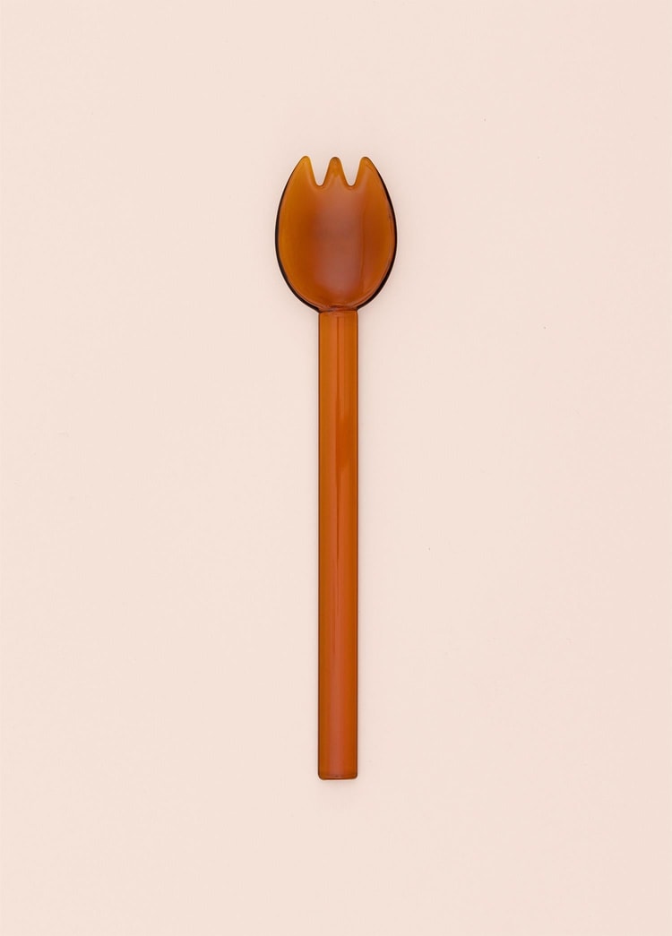 Abiete Dondurma ve Tatlı Kaşığı Amber 6lı Set