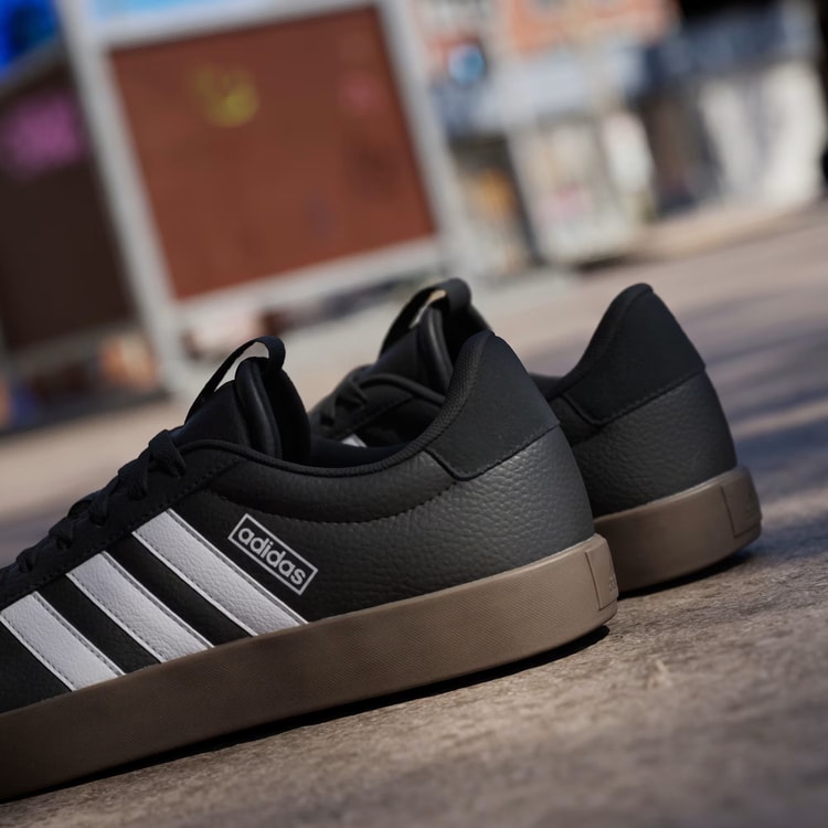Adıdas Id6286 Vl Court 3.0 10.9308 Cblack/Ftwwht/Gum5 Mrd Sneaker Ayakkabı