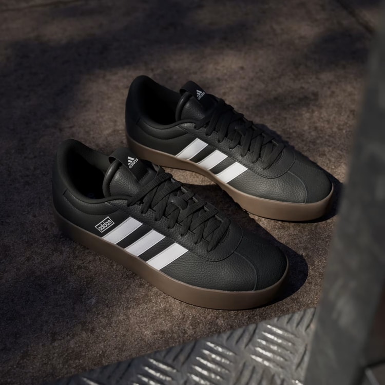 Adıdas Id6286 Vl Court 3.0 10.9308 Cblack/Ftwwht/Gum5 Mrd Sneaker Ayakkabı