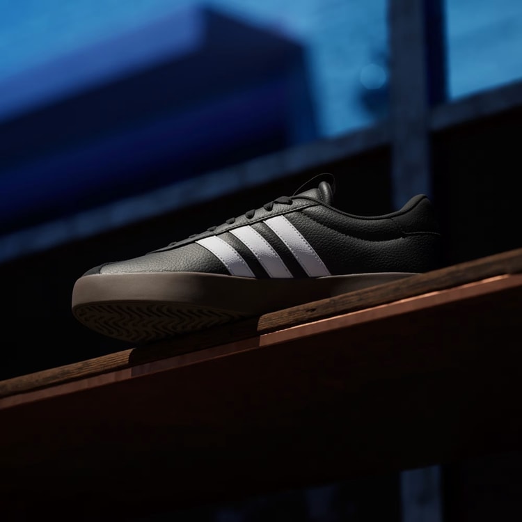 Adıdas Id6286 Vl Court 3.0 10.9308 Cblack/Ftwwht/Gum5 Mrd Sneaker Ayakkabı