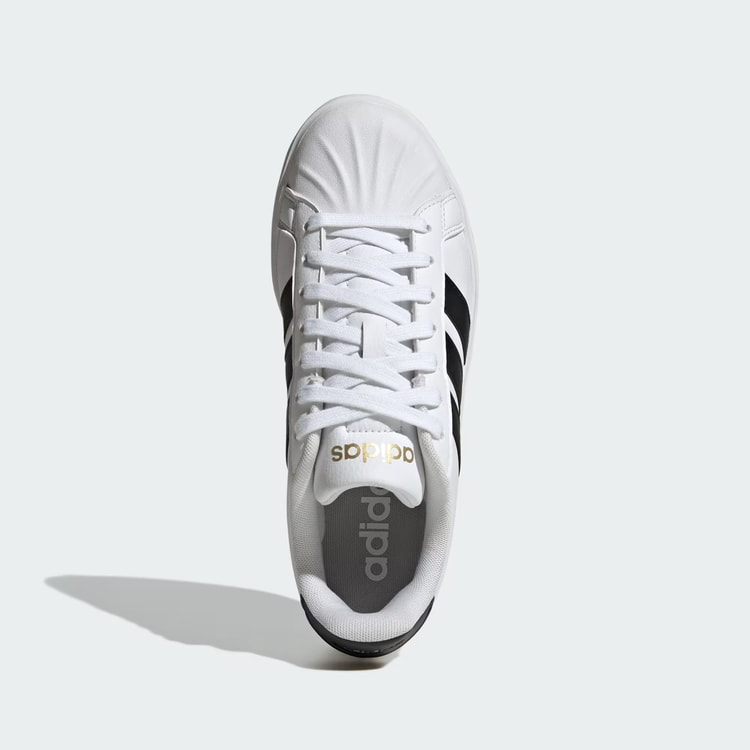 Adıdas Jr4700 Streettalk 10.8455 Cblack/Ftwwht/Goldmt Zenne Sneaker Ayakkabı