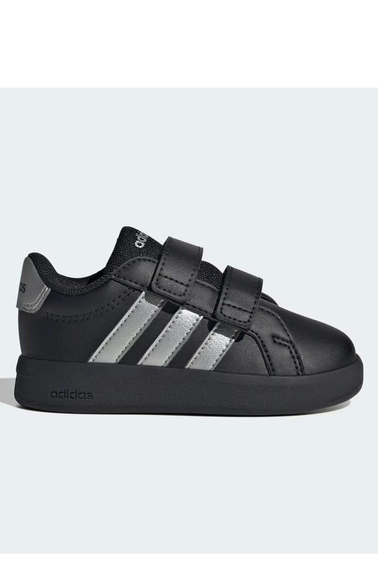 Adıdas Kı7188 Grand Court 3.0 Cf I 10.0009 Cblack/Sılvmt/Cblack Erkek Bebek Spor Ayakkabı