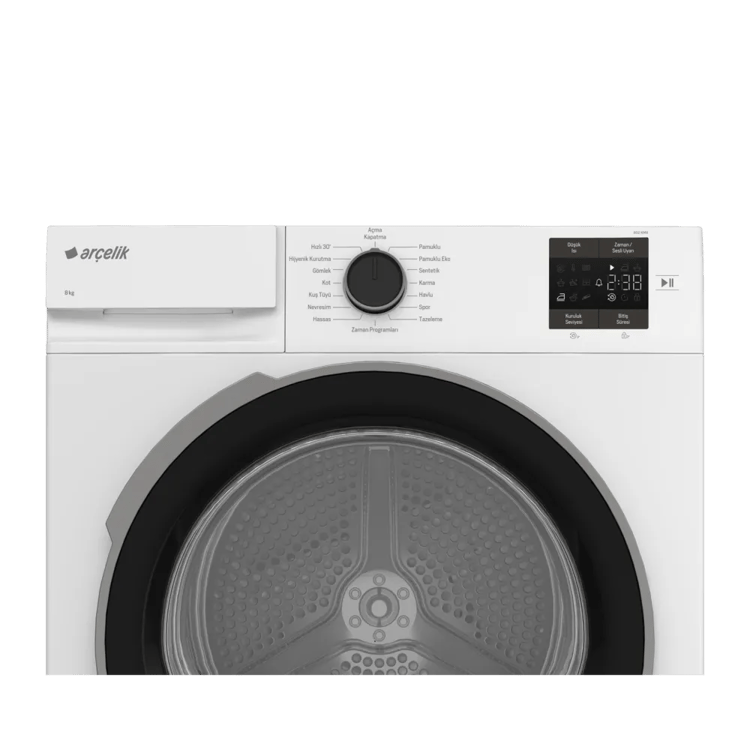 Arçelik 802 KMX 8 Kg Kurutma Makinesi