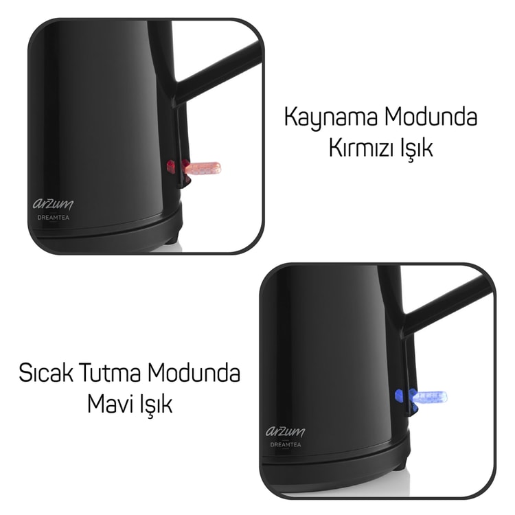 Arzum Ar3004 Çaycı Klasik Çay Robotu Çelik Çay Süzgeci Inox 1650W