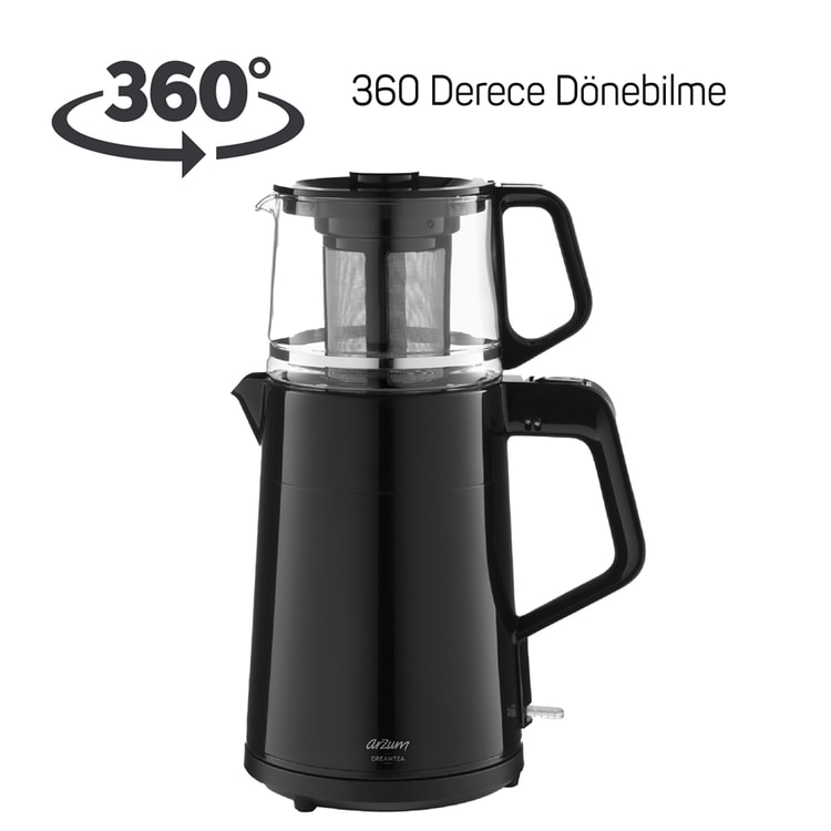 Arzum Ar3004 Çaycı Klasik Çay Robotu Çelik Çay Süzgeci Inox 1650W
