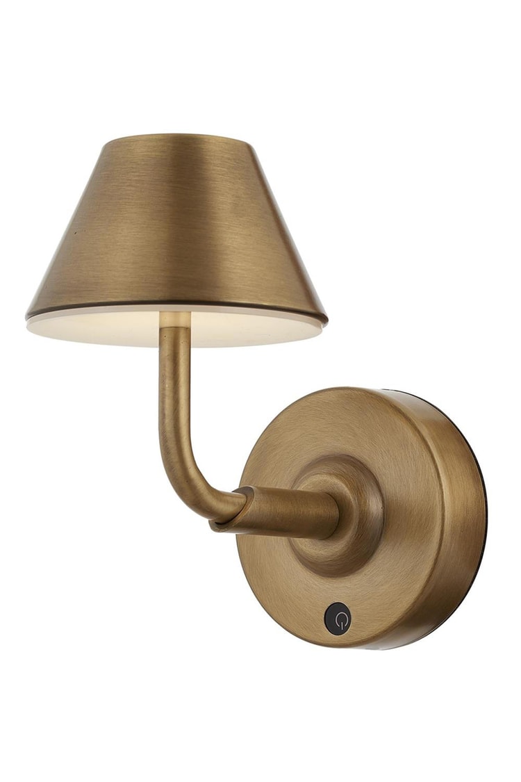 Avonni AP-64006-E Eskitme Kaplama Aplik LED Metal Opal Pleksi 12x22 cm