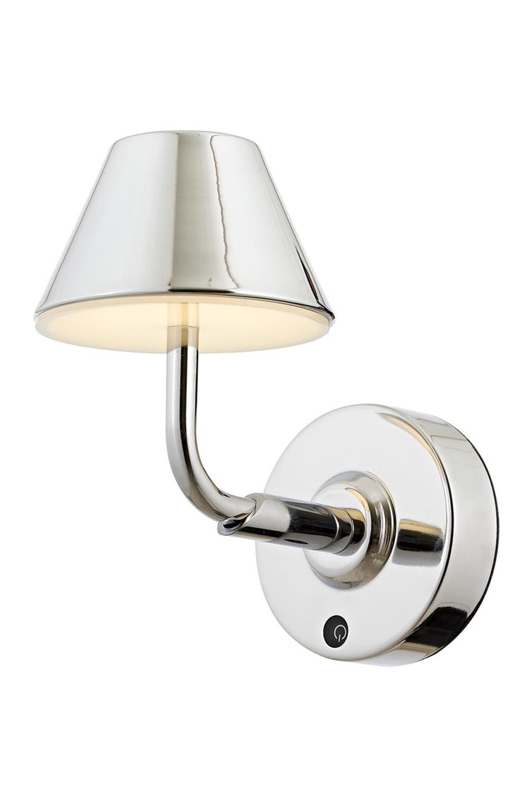 Avonni AP-64006-K Krom Kaplama Aplik LED Metal Opal Pleksi 12x22 cm