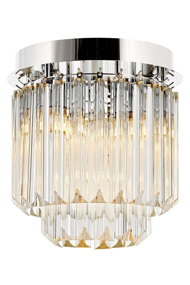 Avonni AR-4302-K30 Krom Kaplama Klasik Avize E14 Metal Kristal 30 cm