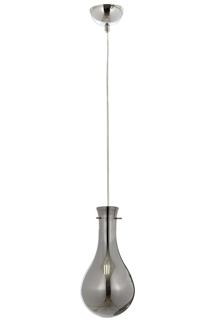 Avonni AV-1697-1K Krom Kaplama Modern Avize E14 Metal Cam 15 cm