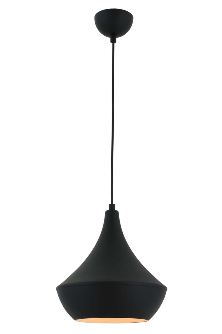 Avonni AV-4106-M6-BSY Siyah Boya Modern Avize E27 Metal 27 cm