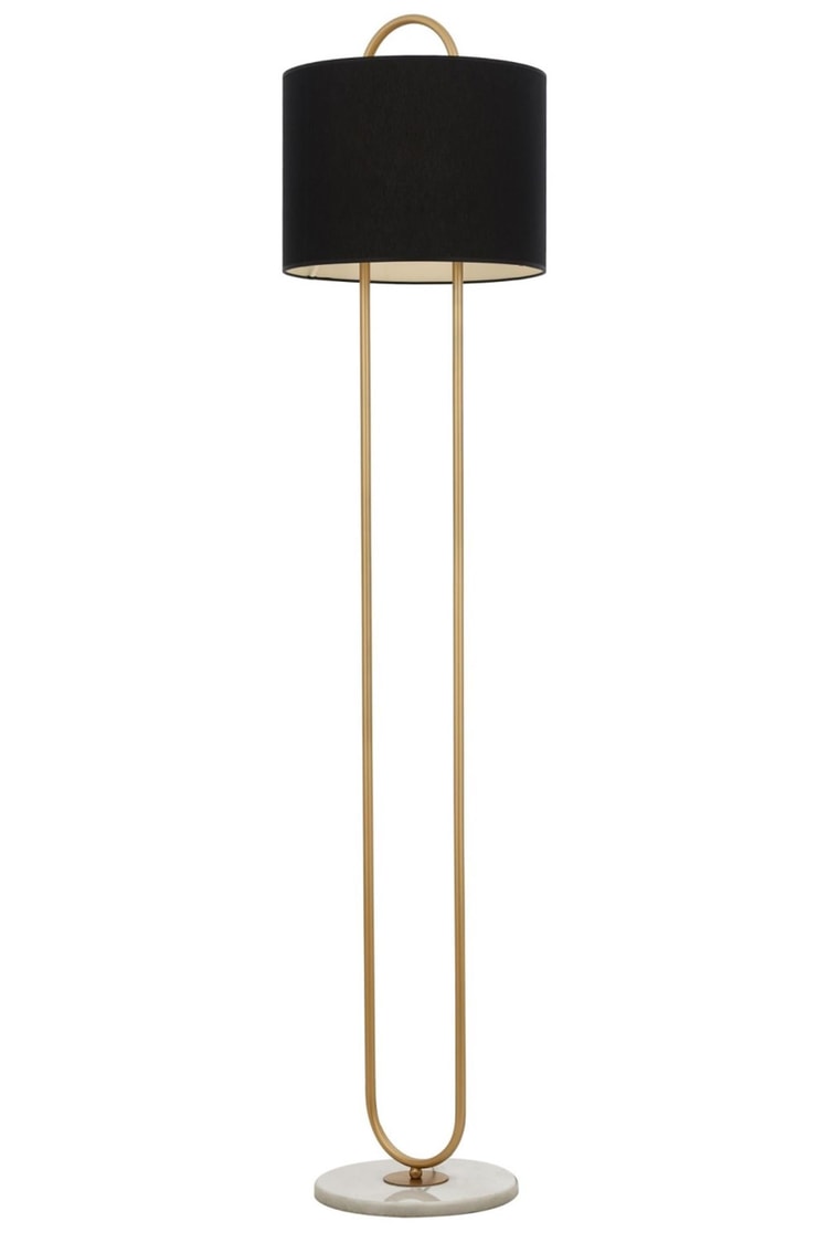 Avonni LM-9112-1E Eskitme Kaplama Lambader E14 Metal Mermer 41 cm