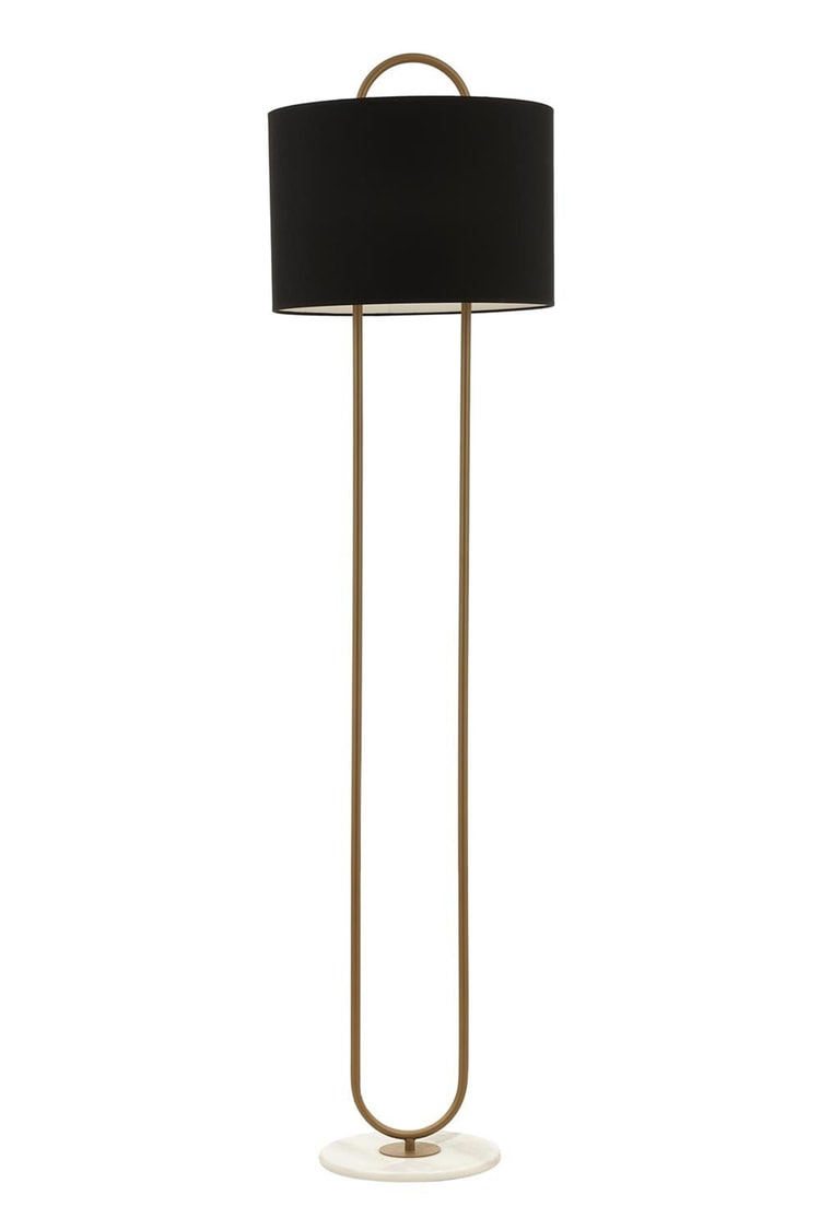 Avonni LM-9112-1EB Eskitme Boya Lambader E14 Metal Mermer 41 cm