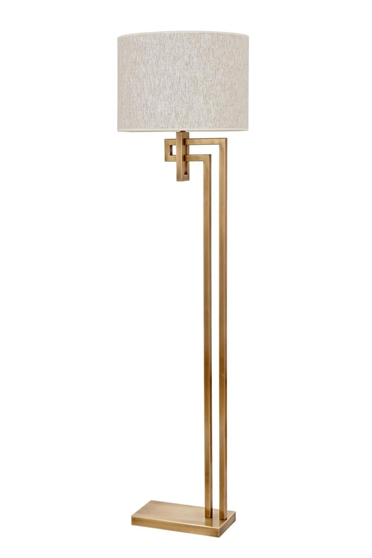 Avonni LM-9137-1E Eskitme Kaplama Lambader E27 Metal Kumaş 40 cm