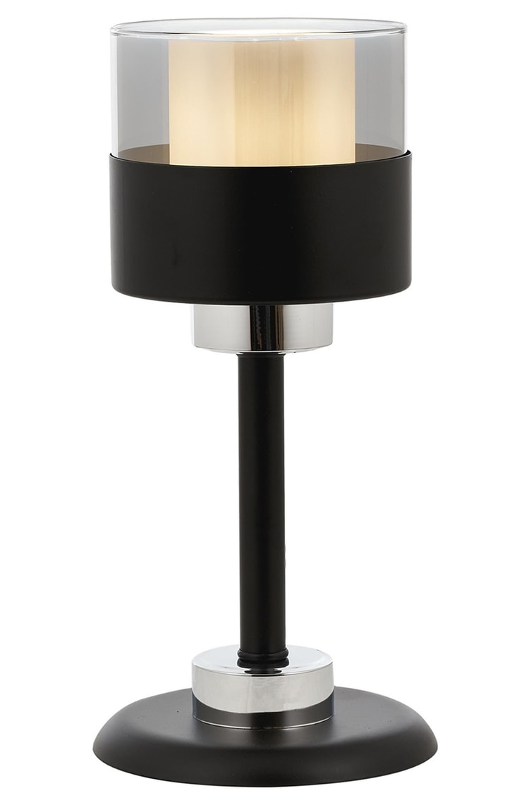 Avonni ML-4288-1BSY Siyah Boya Masa Lambası E27 Metal Cam 16 cm