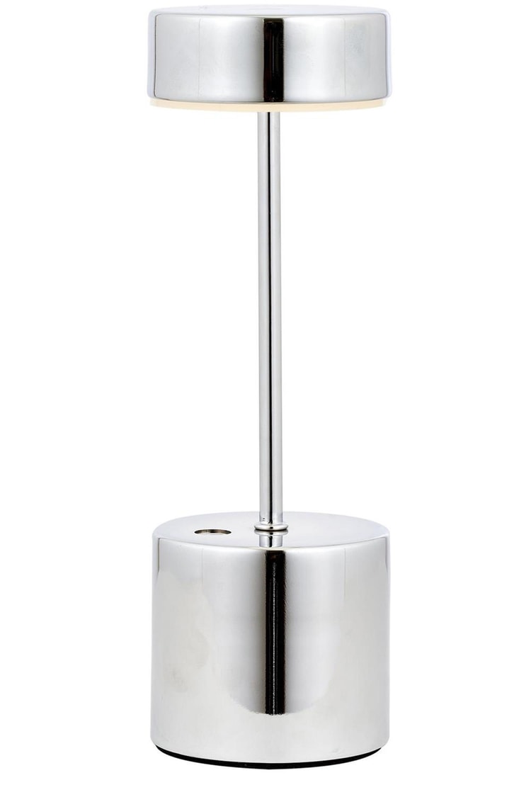 Avonni ML-64003-K Krom Kaplama Masa Lambası LED Metal Pleksi 9 cm