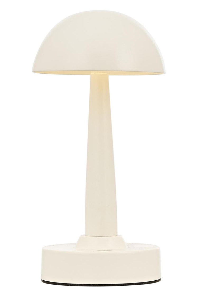 Avonni ML-64004-BBY Beyaz Boya Masa Lambası LED Metal Pleksi 12 cm