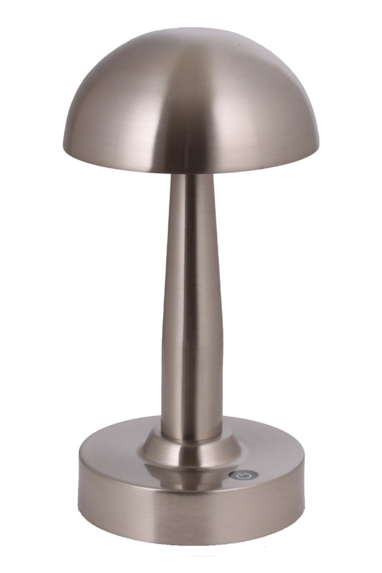 Avonni ML-64004-N Nikel Kaplama Masa Lambası LED Metal Pleksi 12 cm