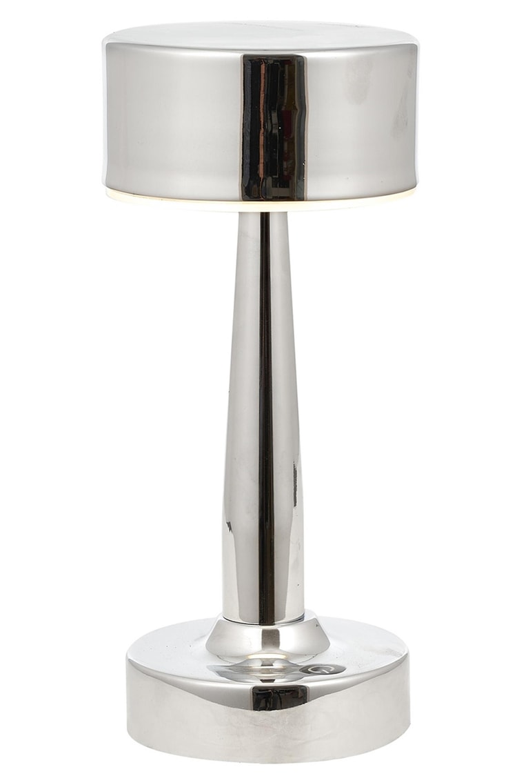 Avonni ML-64005-K Krom Kaplama Masa Lambası LED Metal Pleksi 11 cm