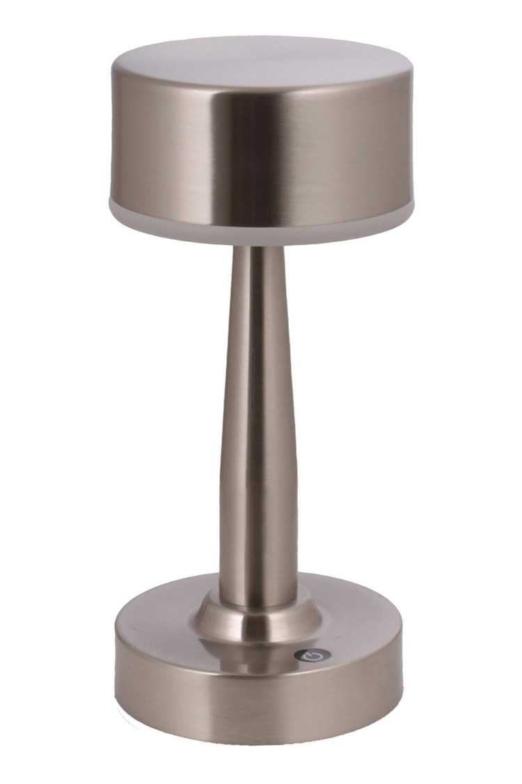 Avonni ML-64005-N Nikel Kaplama Masa Lambası LED Metal Pleksi 11 cm