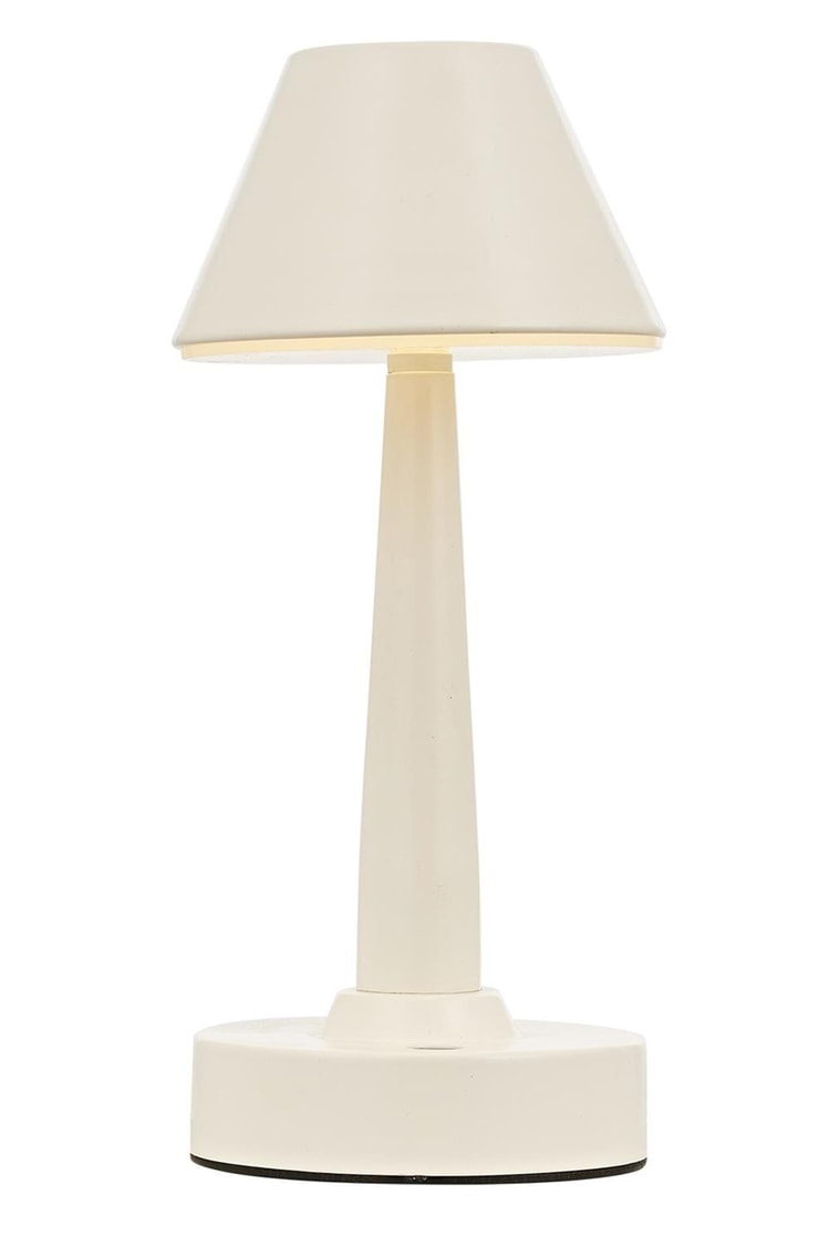 Avonni ML-64006-BBY Beyaz Boya Masa Lambası LED Metal Pleksi 11 cm
