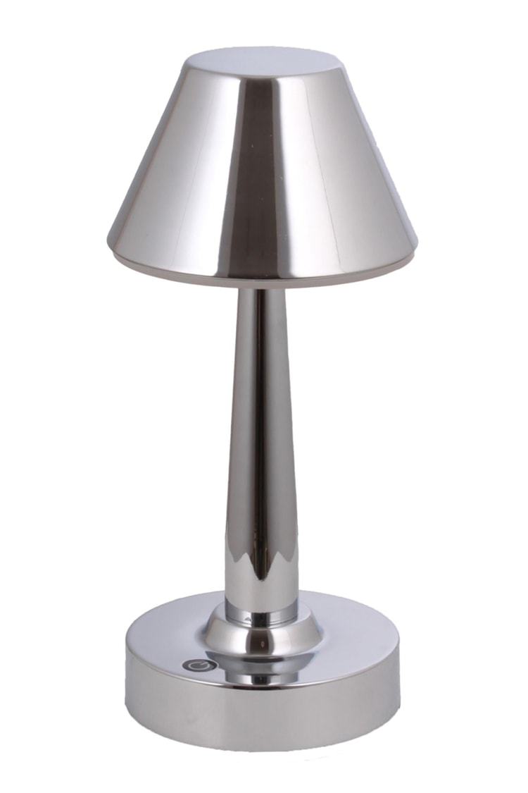 Avonni ML-64006-K Krom Kaplama Masa Lambası LED Metal Pleksi 11 cm