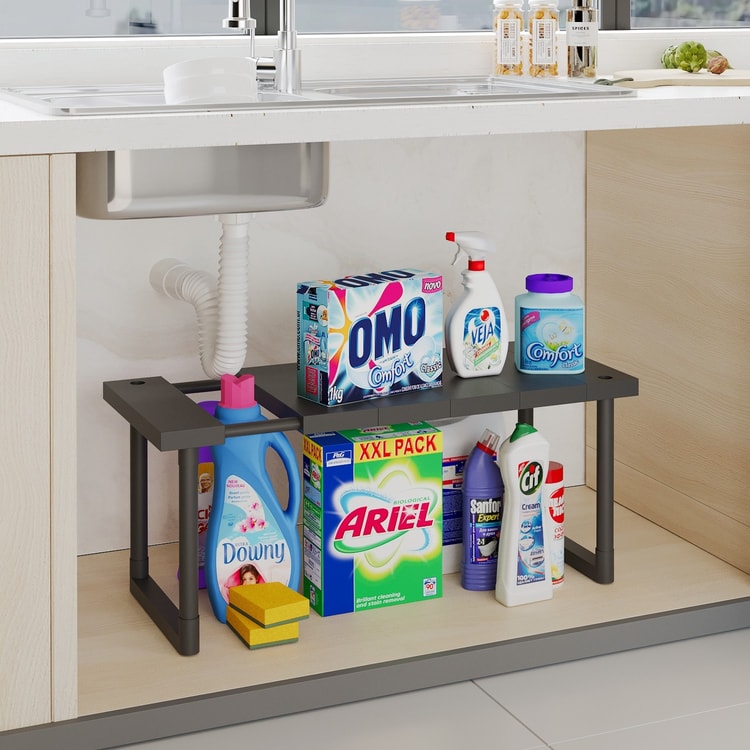 Ayarlanabilir  Dolap Lavabo Altı  Düzenleyici Raf