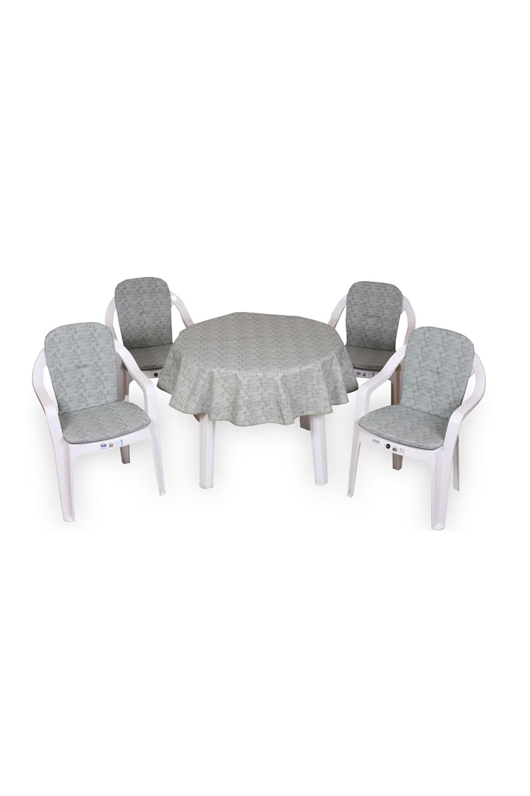 Belde Delüks ( 4+1 ) Masa Örtülü Midiset S.Yeşili-3381