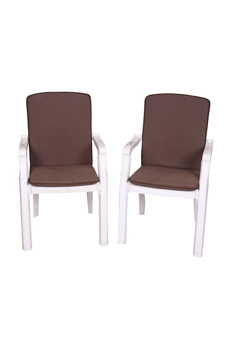 Belde Specıal 2'li  Mono Yüksek Arka Minder S.Kahve - 3503