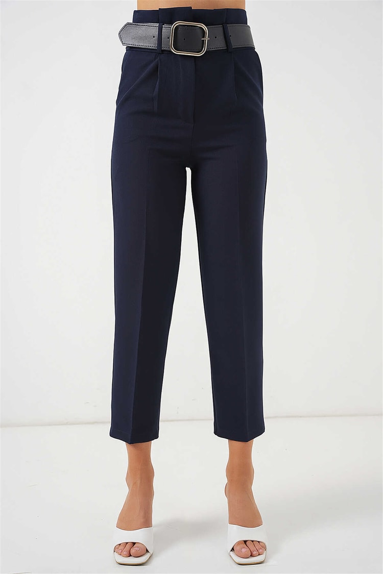 Bigdart Y26 6556 Laci Kemerlı Kumas Pantolon 36-44