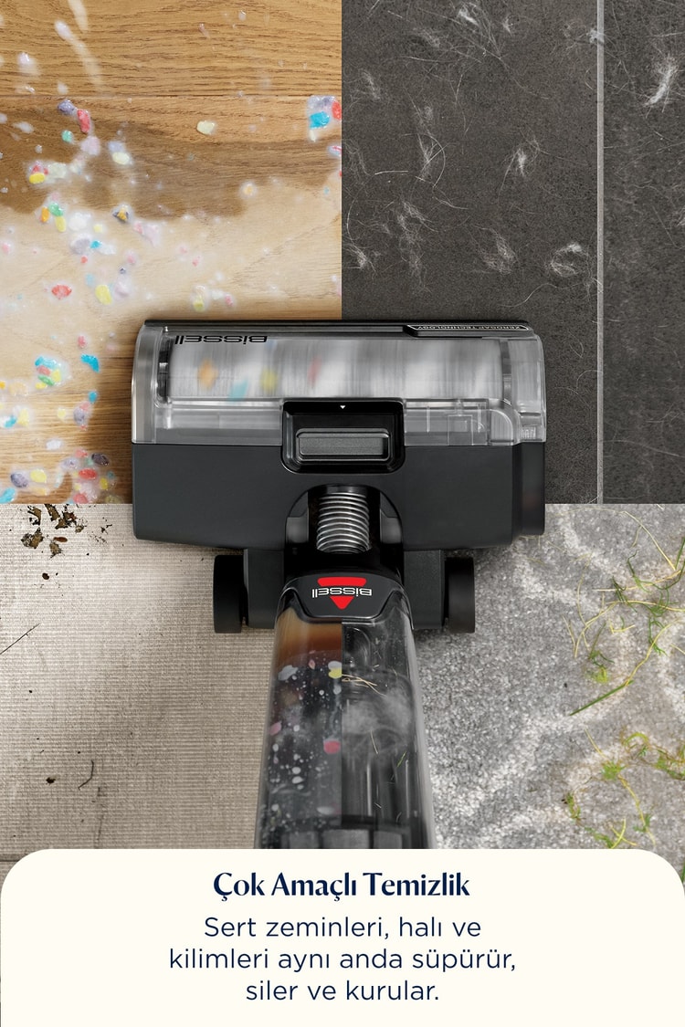 Bissell CrossWave OmniForce Edge Pro Islak&Kuru Süpürme ve Silme Makinesi