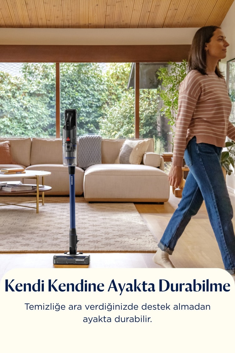Bissell FurGuard Pro 2'si 1 Arada Kablosuz Dikey Süpürge