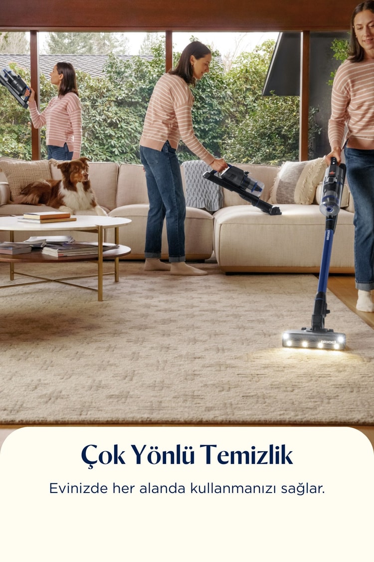 Bissell FurGuard Pro 2'si 1 Arada Kablosuz Dikey Süpürge