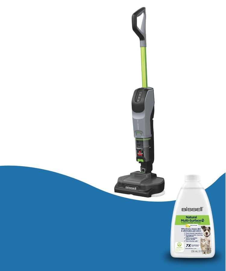 Bissell Spinwave + Vac Pet Kablosuz Vakumlu Zemin Silme Makinesi