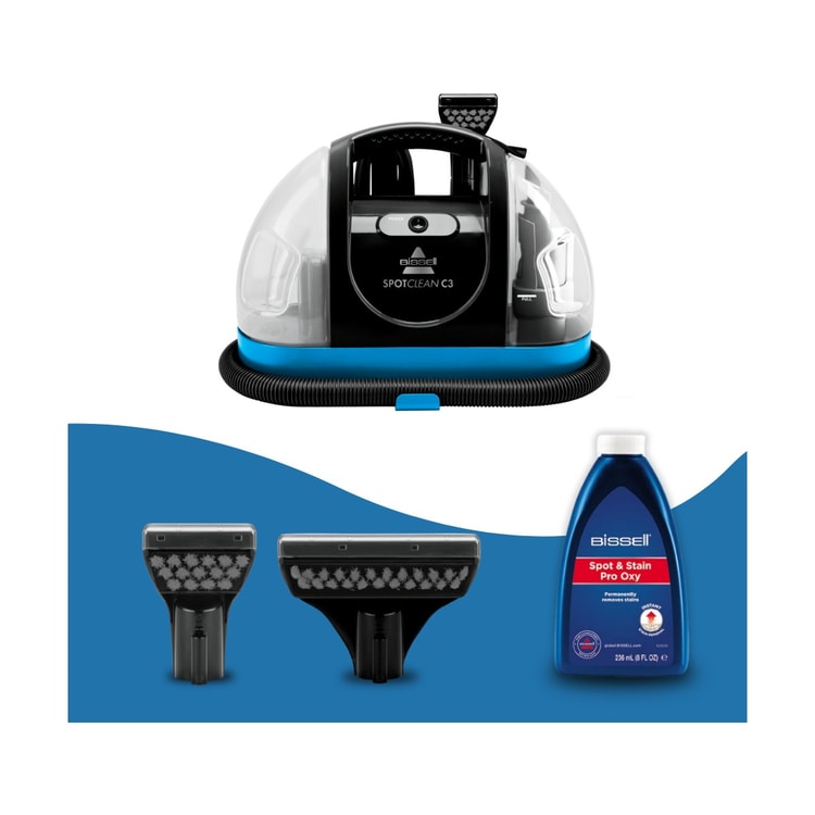 Bissell SpotClean C3 Halı – Koltuk Yıkama ve Leke Çıkarma Makinesi