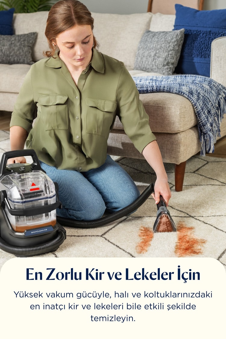 Bissell SpotClean C9 Select Halı Koltuk Yıkama ve Leke Çıkarma Makinesi