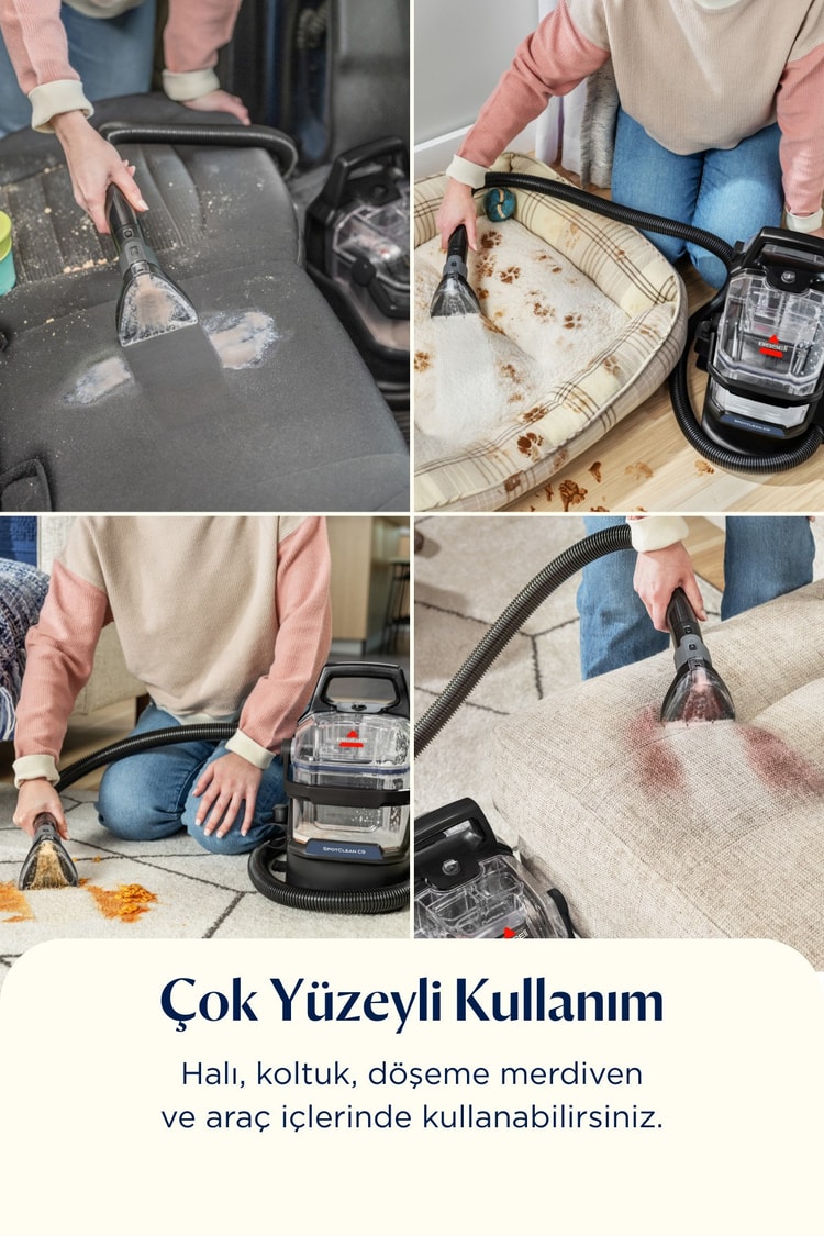 Bissell SpotClean C9 Select Halı Koltuk Yıkama ve Leke Çıkarma Makinesi